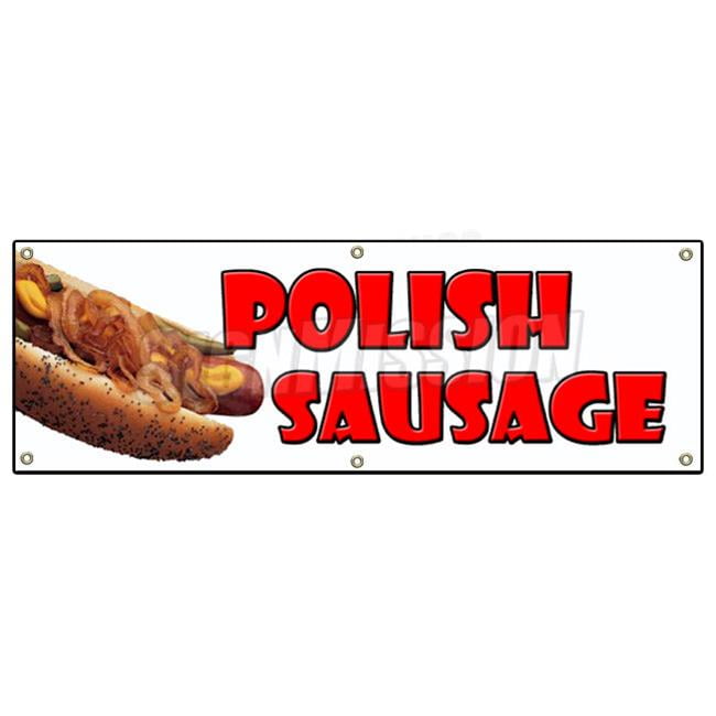 SAUSAGE SANDWICHES Banner Sign NEW Larger Size Best Quality for the $$$$$ 