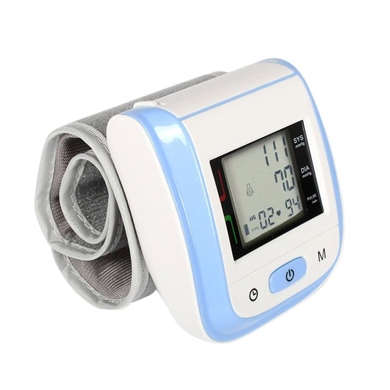 Home Medical Wrist Sphygmomanometer Automatic Digital Pulse Wrist Blood