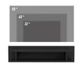 thumbnail image 4 of Lucio Floating Tv Stand for TVs up to 55 inches | 47 inch | Wood | Black Finish, 4 of 5