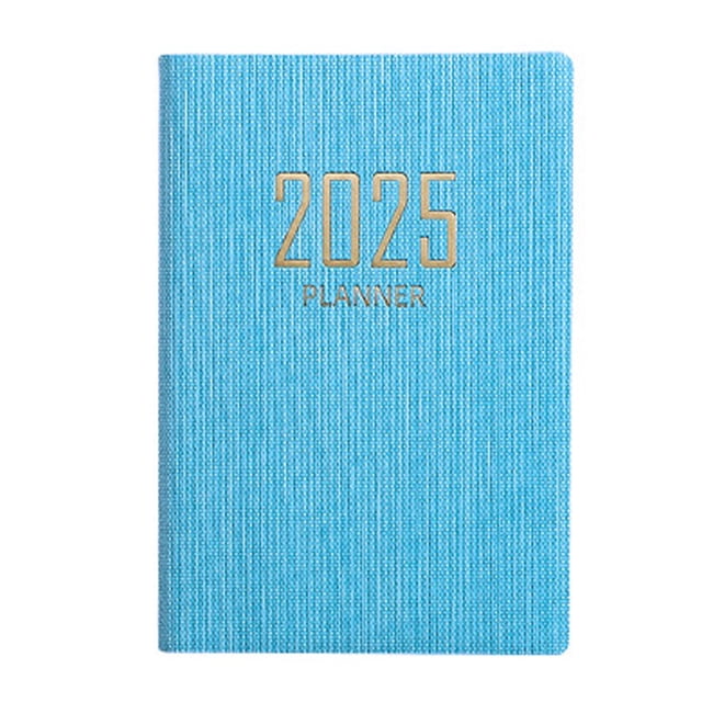 QJUHUNG Daily Planner 2025 Planner Calendar Weekly Agenda Organizer Daily Schedule Notepad Appointment Book Planner for Weekly Monthly