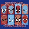 thumbnail image 2 of Junior's Marvel Spider-Man Beyond Amazing SPIDEY SQUARES BEYOND T-Shirt, 2 of 3