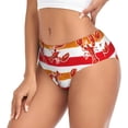 thumbnail image 2 of Fotbe Red Lobster Calzones Estampados para Mujer – Ropa Interior de Algodón, Cómoda, Suave y Elástica-X-Large, 2 of 6