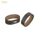 thumbnail image 3 of 3Pack Sujetadores de bucle de cinturón de cuero, ajuste para hebillas de cinturón de 3.8cm de ancho (Café), 3 of 6