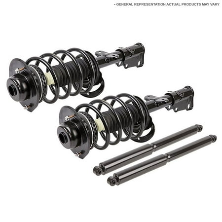 UPC 704438889946 product image for Front Strut Assembly w/ Rear Shock Absorber Set For VW Jetta Golf & New Beetle | upcitemdb.com
