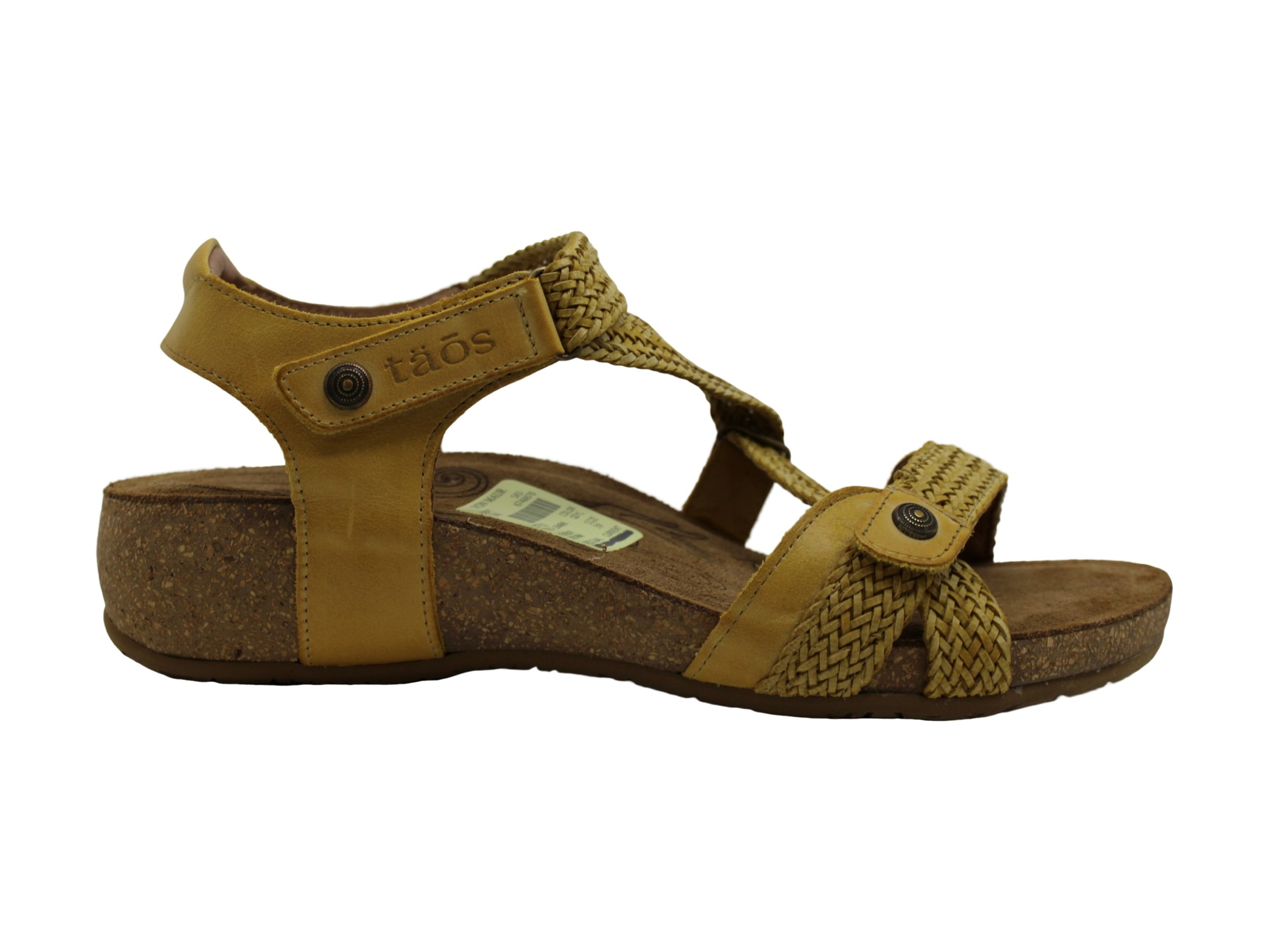 Taos Taos Womens Trulle Leather Open Toe Casual Ankle Strap Sandals