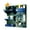 Green Panels with Blue Accessories, variant on Wall Control Pegboard Hobby Craft Pegboard Organizer Storage Kit with Green Pegboard and Blue Accessories