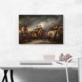 thumbnail image 2 of ARTCANVAS The Capture Of The Hessians At Trenton 1786 Canvas Art Print by John Trumbull - Size: 26" x 18" (0.75" Deep), 2 of 9
