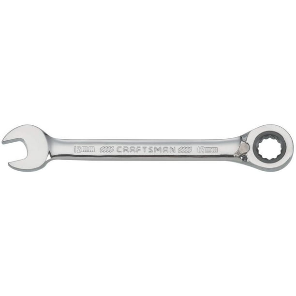 Llave de trinquete CRAFTSMAN reversible 12 mm, 72 dientes y 12 puntos