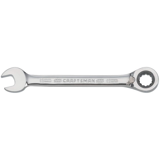 Llave de trinquete CRAFTSMAN reversible 12 mm, 72 dientes y 12 puntos