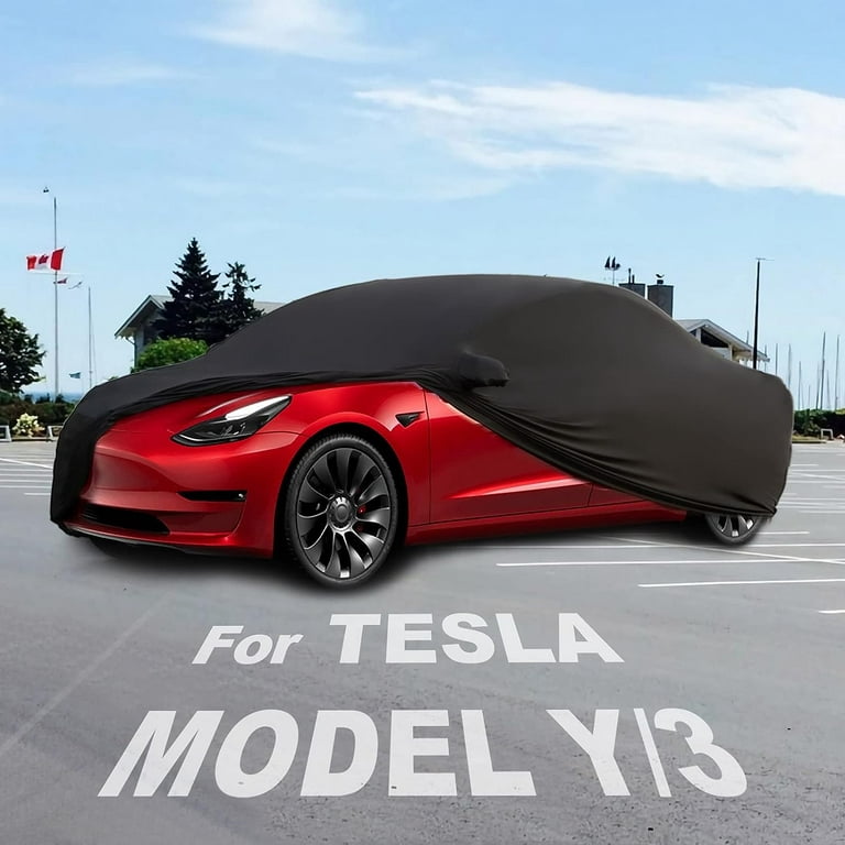 Car Cover Outdoor Indoor for Tesla Model Y 3 Sun UV Snow Dust Proof  Resistant Protection Breathable 
