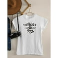 thumbnail image 3 of Mother's Day Flower Doodle Shaped T-Shirt Women -Image by Shutterstock, Female Medium, 3 of 4