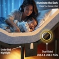 thumbnail image 5 of CHITOOMA Electric Adjustable Bed Frame Queen with Massage (4 Modes & 3 Intensities), Wireless Remote, Zero Gravity, 4 USB Ports, Under-Bed Nightlight, 3 Minutes Fast Assembly, 5 of 15