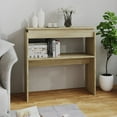 thumbnail image 2 of vidaXL Console Table Sonoma Oak 31.5"x11.8"x31.5" Engineered Wood, 2 of 4