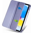 thumbnail image 2 of Funda para Tablet para iPad A16 de 11" / iPad 11.ª Gen 2025 con Soporte para Lápiz (Lavanda Gris), 2 of 6