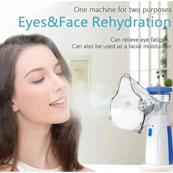 Newest Personal Ultrasonic Steam Inhaler,Cool Mist Breathing Humidifier for Adults & Childrens
