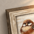 Vintcute Chickadee Wooden Framed Wall Art 24x8 Inch - Walmart.com