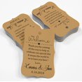 thumbnail image 2 of 100 PCS Wedding Welcome Personalized Wedding Favor Gift Paper Tags Custom Made Thank you Hang Tags, 2 of 5