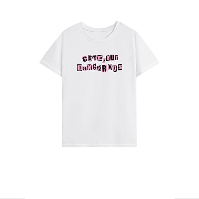 Camiseta para mujer de manga corta con cuello redondo para viajes y desplazamientos SG