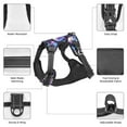 thumbnail image 6 of Gaeub cool flower Skull Print No Pull Dog Harness for Medium Dogs, Dog Vest Harness with Leash and Reflective Strip, Adjustable Harne-Large, 6 of 6