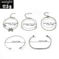 thumbnail image 2 of DAMAI 5 Pcs/Set Layered Butterfly Bracelet Bohemian Gold Silver Butterfly Crystal Bangle Set, Retro and Elegant Bow Open Bracelet for Women Best Gift for Friends, 2 of 9