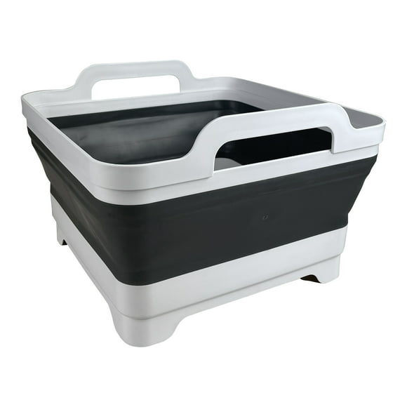 Ozark Trail 10-quart Collapsible Sink 12.1 in L x 12.1 in W x 2.75 in H (7.87 in expanded)