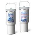 thumbnail image 2 of 1pc Mother 30oz Tumbler with Straw & Handle - Insulated Stainless Steel Cup | Holiday Gift for Man Women (Christmas, Valentine's, Birthday), 2 of 7