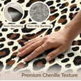 thumbnail image 6 of ODIKA Spotted Skin Print Hid Symmetrical Akin Fuzzy Fake Hair Classroom Cow Flowing for Queen Size Bedroom, Under Bed, Master , Foldable Easy Care, 6 of 7