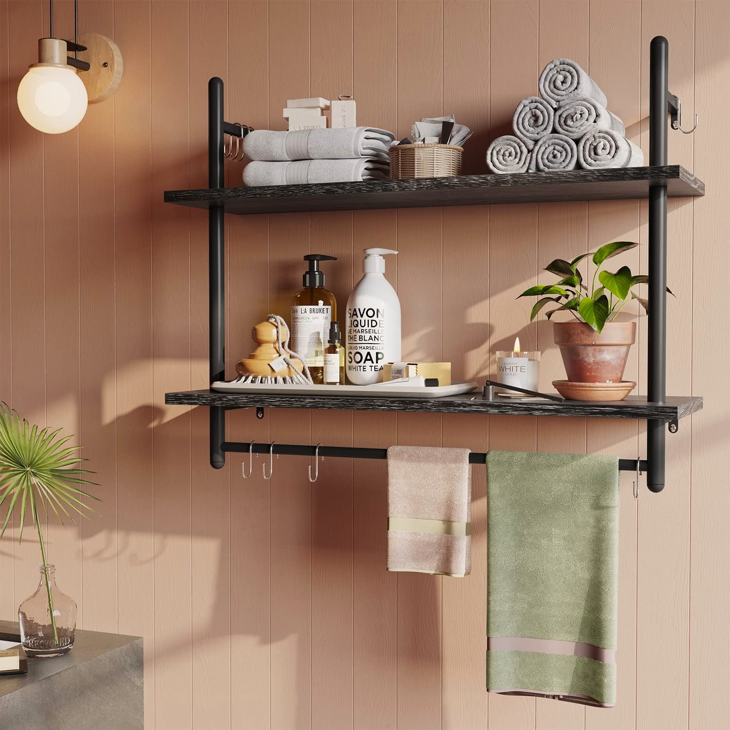 34 Lovely Floating Shelves Ideas For Kitchens - Shelterness
