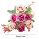 thumbnail image 3 of Flores Artificiales | Rosas de Seda para Decoración de Bodas y Hogar | Arreglos Florales de 32 Cm para Centros de Mesa, Decoración de Fiestas, Sala de Estar y Oficina | 1 Unidad, 3 of 6