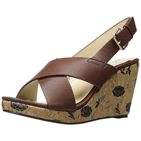 Brown Espadrille - Annie Shoes Women's Hypo Drive Espadrille Wedge Sandal, Brown, 10 M US