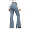 thumbnail image 4 of Sky Blue Dress Pants Womens Pull up Elderly Pants Drape High Waist Ladies Stretch Trousers Business Casual Slacks, 4 of 7