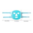 thumbnail image 3 of Comfortable Hot Cold Compress Gel Pack For Stress Relief, Puffy Eyes  And  With Cooling Face Cover, 3 of 3