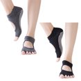 thumbnail image 1 of Half Toe Multi Pack - Grip Non-Slip Toe Socks for Pilates, Barre, Yoga, Ballet, 1 of 5