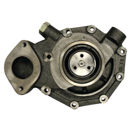 Water Pump Compatible with 1992-2016 John Deere 450G 450H 450J 550G 550H 550J 650G 650H 650J 700H 700J 750B 810D Crawler PowerTech 6068T 6068H Gasket Pulley Drive Standard Flow