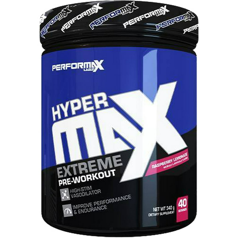 Performax Labs HyperMax Extreme PreWorkout (Raspberry Lemonade 40