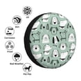 thumbnail image 4 of Sikiie Puppy PVC Leather Spare Tire Wheel Cover Spare Tire Cover, for Car Truck SUV Camper Trailer Universal Fit(14-17in)-17 inch, 4 of 6