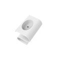 thumbnail image 4 of Soprano 36" Wall Mounted Stone S-Shaped Bathroom Sink in White, 4 of 10