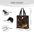 thumbnail image 3 of Easygdp Classical Golden Casino Bolsa Tote para Mujer, Bolso de Hombro para Trabajo, Playa, Viajes, Compras y Supermercado, 3 of 7