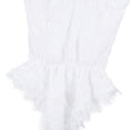thumbnail image 4 of VISgogo Lencería de peluche para mujer, Body de una pieza Babydoll, Ropa de dormir con escote en V profundo y elástico hueco de encaje, Ropa de dormir sexy con tirantes VISgogo  moda, 4 of 5