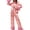 pinkleart-feather, variant on EIGTHTAIL Women Valentine‘s Day Pajamas Set Long Sleeve Love Printed 2 Peices PJ Sets Button-Down Pajama Sleepwear Loungewear