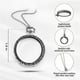 thumbnail image 3 of 10X Magnifying Glass Necklace Magnifier Necklace Pendant Optical Magnifier with Chain Necklace for, 3 of 4