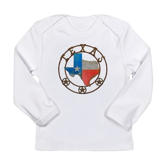 CafePress - Texas Wrought Iron Barn Art Long Sleeve T Shirt - Long Sleeve Infant T-Shirt