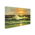 thumbnail image 2 of Trademark Fine Art "Sunset" Canvas Art by Rio, 2 of 3