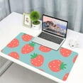 thumbnail image 6 of Kawaii Strawberry Pattern Mouse Pad,Desk Mat,Game Mat,Makeup Table Mat,Varied Use Mat for Office/Home/Study Girls Boys(31.5''''X15.7'''''',Blue&Strawberry), 6 of 6