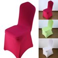 thumbnail image 2 of Cateissary Fundas de asiento elásticas, funda para silla de comedor para banquete de boda, decoración para fiestas de Hotel Decoración del hogar blanco Cateissary JJ21324-03, 2 of 6