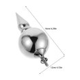 thumbnail image 2 of LOLIPPYY Flagpole Ball Topper in Silver Stainless Steel Durable Outdoor Finial for National Flags, 2 of 8