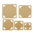 thumbnail image 2 of Conjunto de 5 plantillas de acolchado de acrílico para Manualidades y costura, 2 of 8