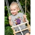 thumbnail image 2 of Cute Funbatty With Cookies T-Shirt Toddler -Image by Shutterstock,  3 Toddler, 2 of 4