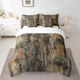 thumbnail image 2 of Erosebridal Brown Bark Bedding Queen Size, Botanical Tree Comforter Sets with Sheets, Lightweight, 7 Pieces, 2 of 5