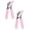Pink*2, variant on (Pink) Manual Stainless Steel Can Opener C, Stainless Steel Can Opener Manual Multifunctional Labor Saving Can Opener Kitchen Creative Can Opener Tool Easily Open Cans of Various Sizes